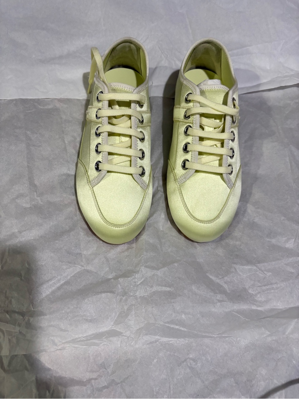 Givenchy Pale Yellow Low-Top Women's Sneakers